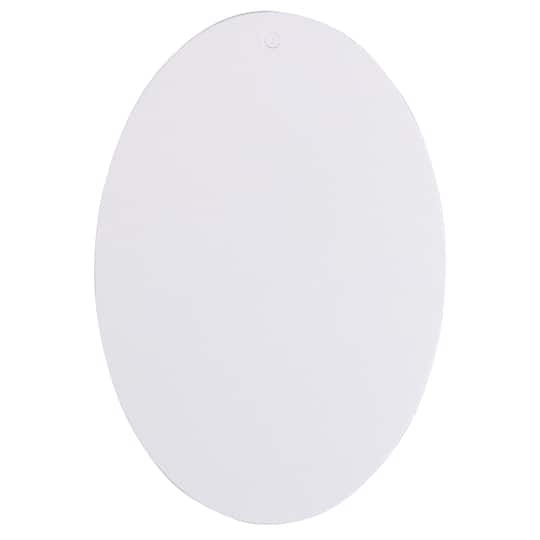 JAM Paper White Large Oval Gift Tags, 10ct.